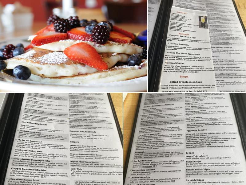 Egg'lectic Café Menu