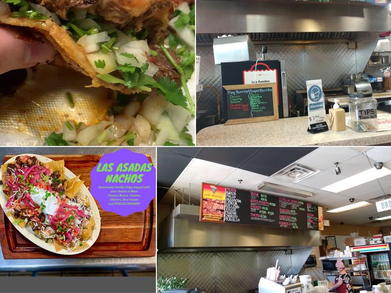 Las Asadas Fresh Mexican Grill Taqueria Menu