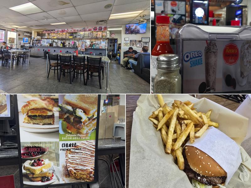 Andy's No 4 Burgers Menu