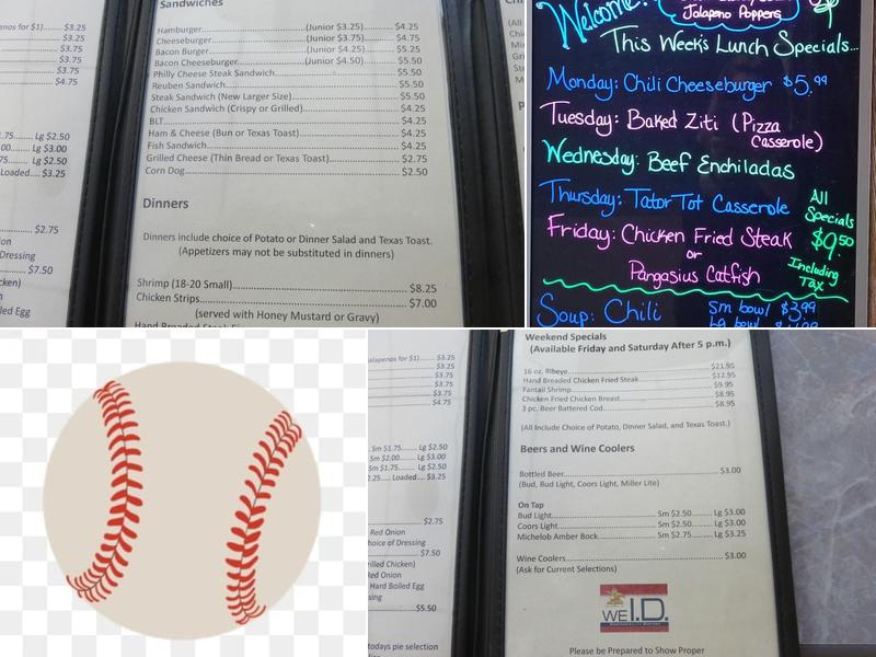 Annie Maes Menu