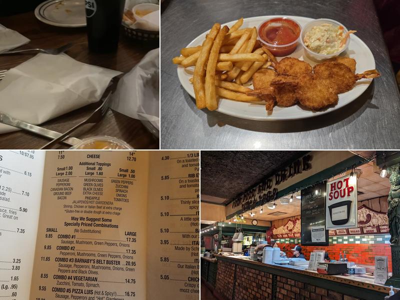 Barnaby's Family Inn Menu