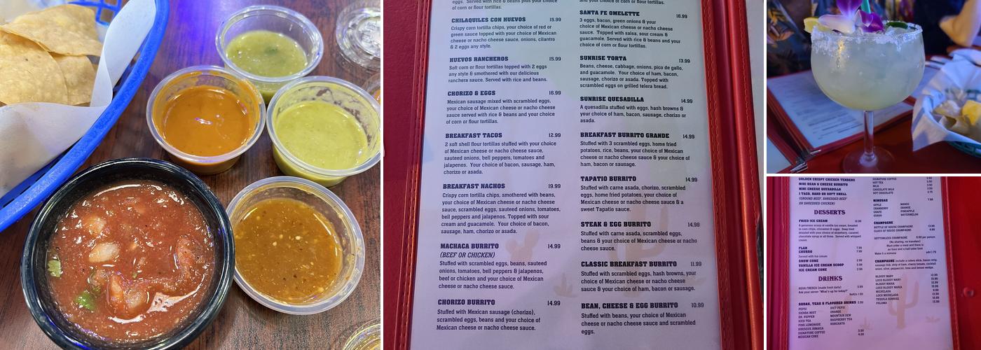 Loco Charlie's Mexican Grill Menu