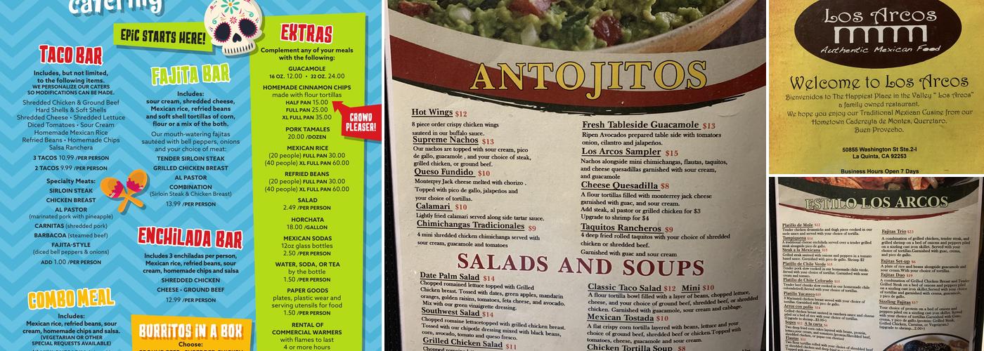 El Sarape Mexican Restuarant Menu