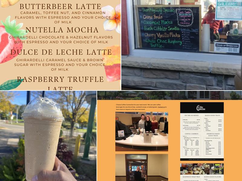 Coffee Connection Menu