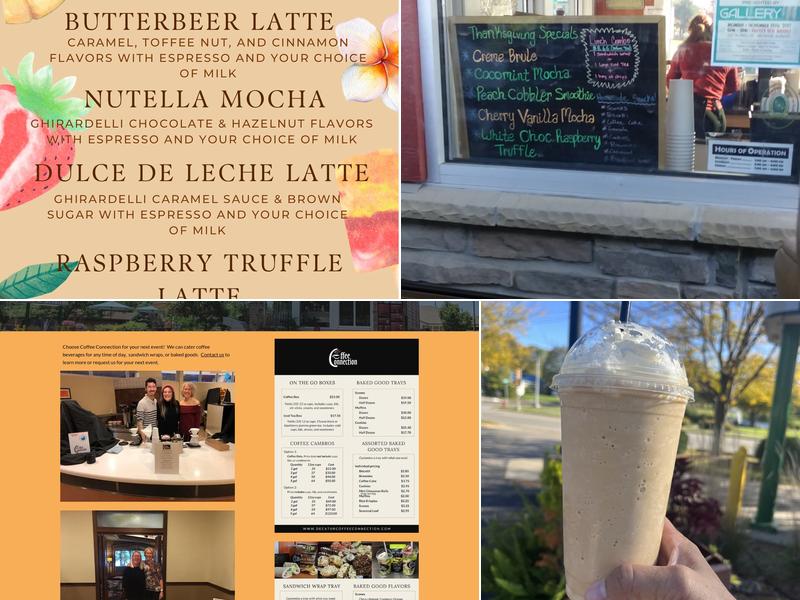 Coffee Connection Menu