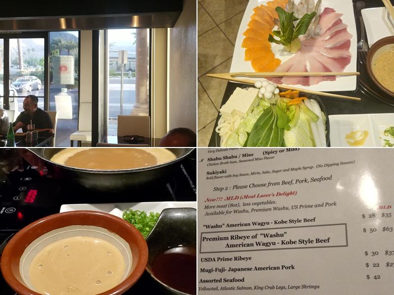 Shabu Shabu Zen and Sake Bar Menu