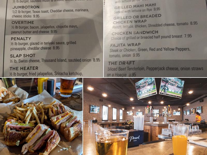 The Draft Sports Bar And Grill Menu