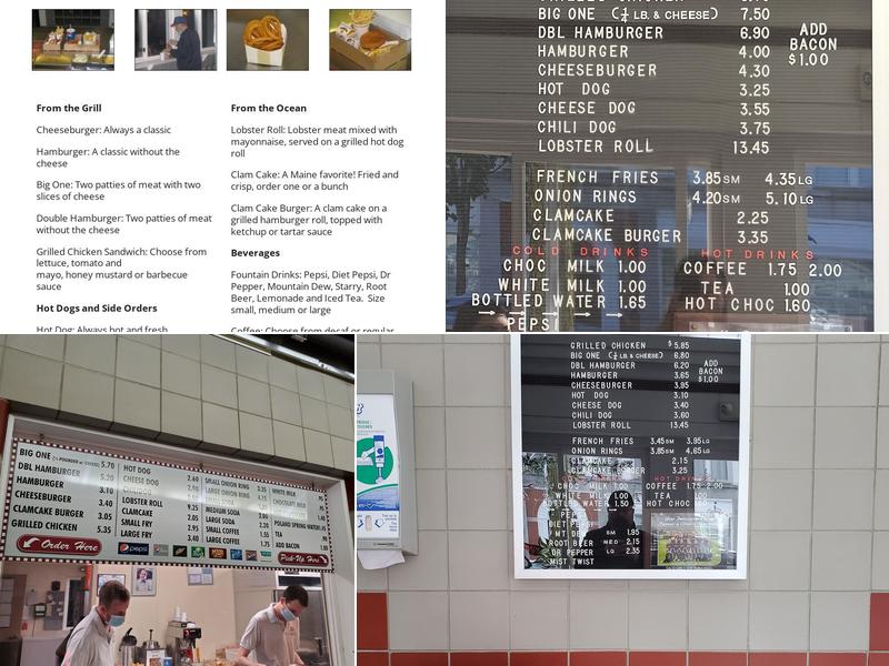 Rapid Ray's Menu
