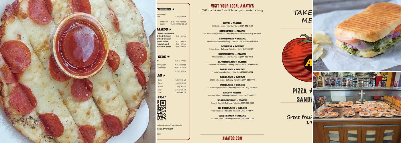 Amato's Menu