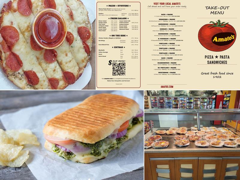 Amato's Menu