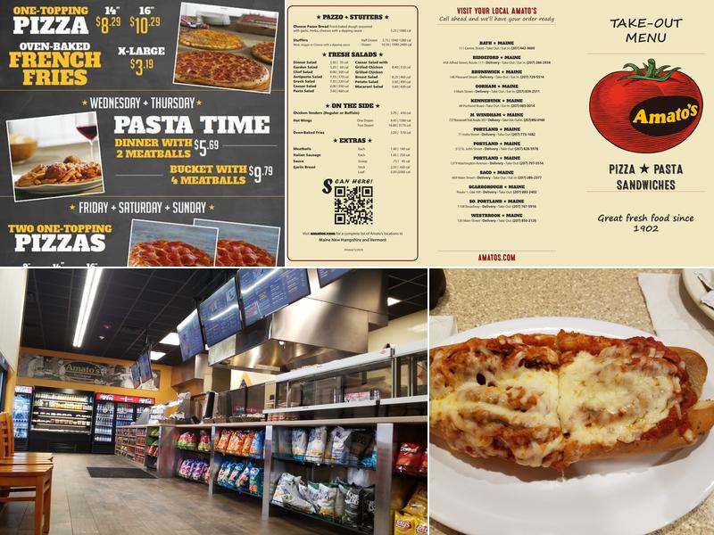 Amato's Menu