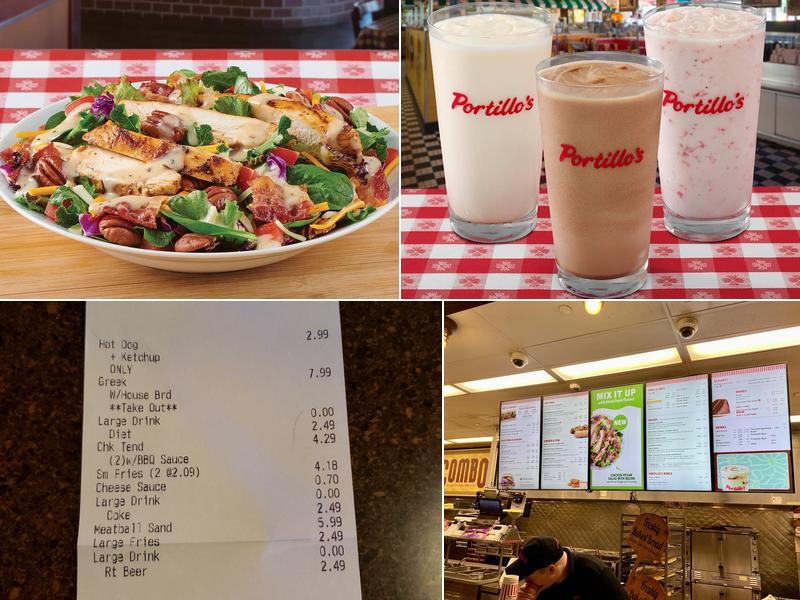 Portillo's Normal Menu