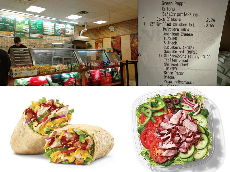 Subway Menu