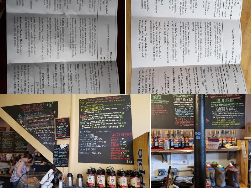 The Crooked Mile Cafe Menu