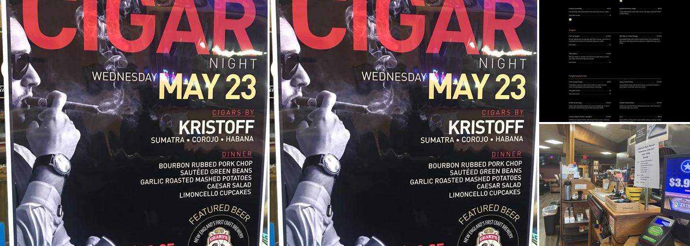 Cafe Calabash Cigar Bar Menu