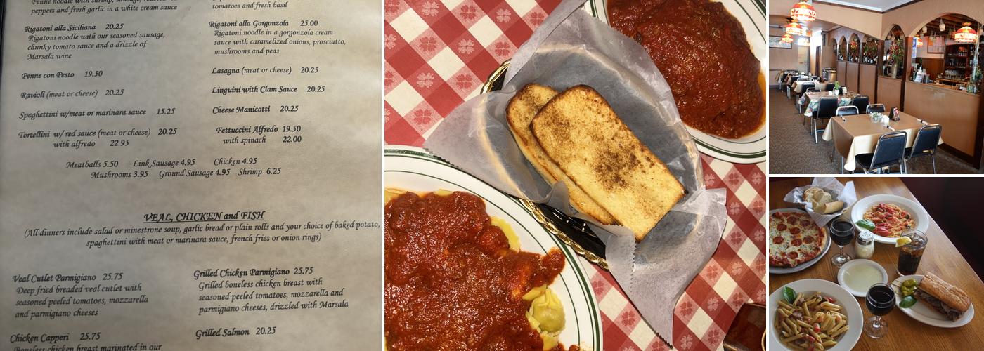 Manzella's Italian Patio Menu