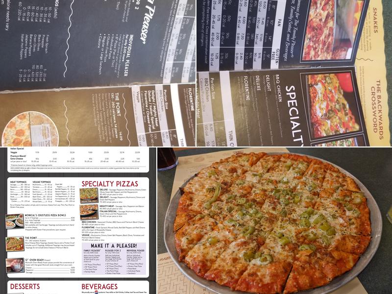 Monical's Pizza Menu
