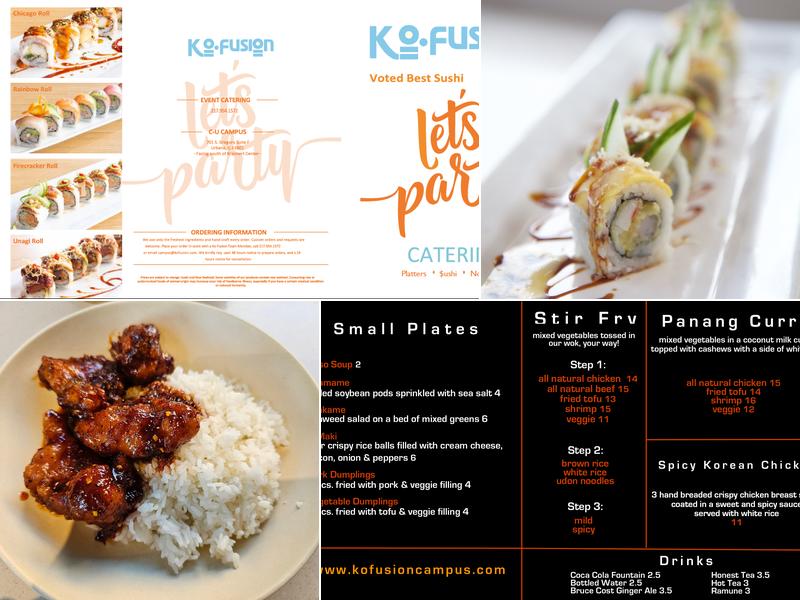Ko Campus Menu