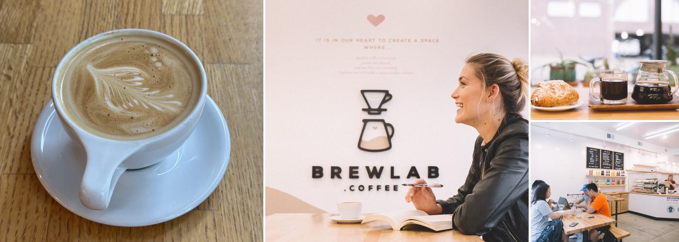 BrewLab Coffee Menu