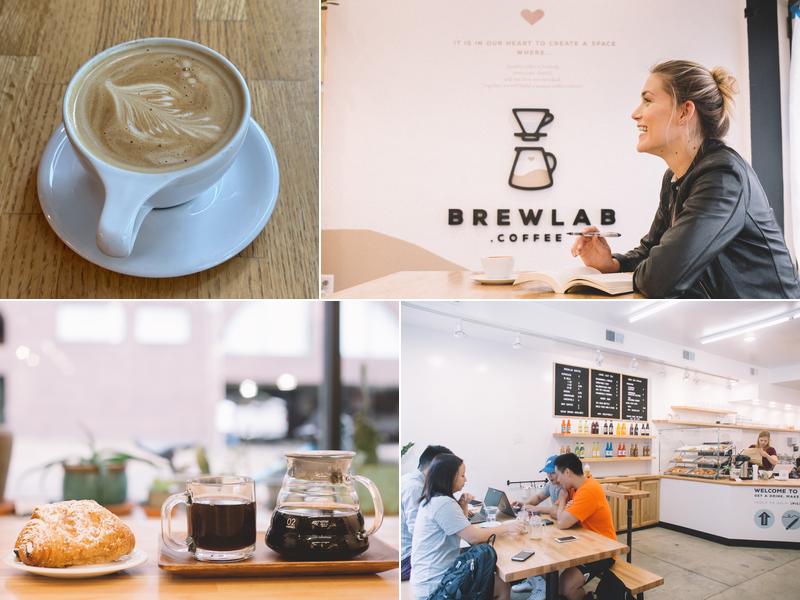 BrewLab Coffee Menu
