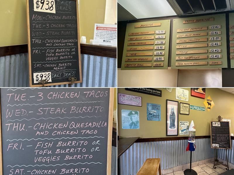 Cactus Grill Menu