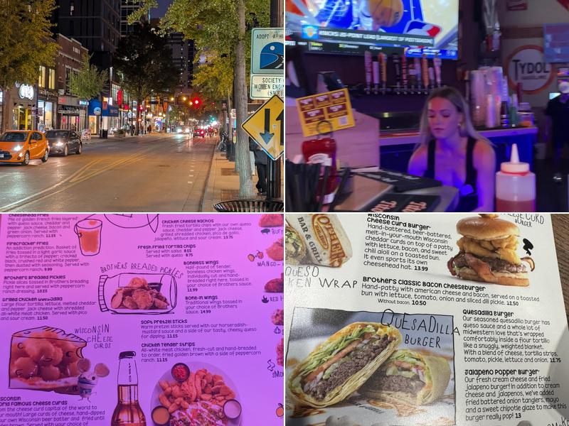 Brothers Bar & Grill Menu