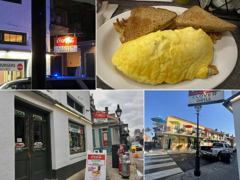 Clover Grill 900 Bourbon St, New Orleans