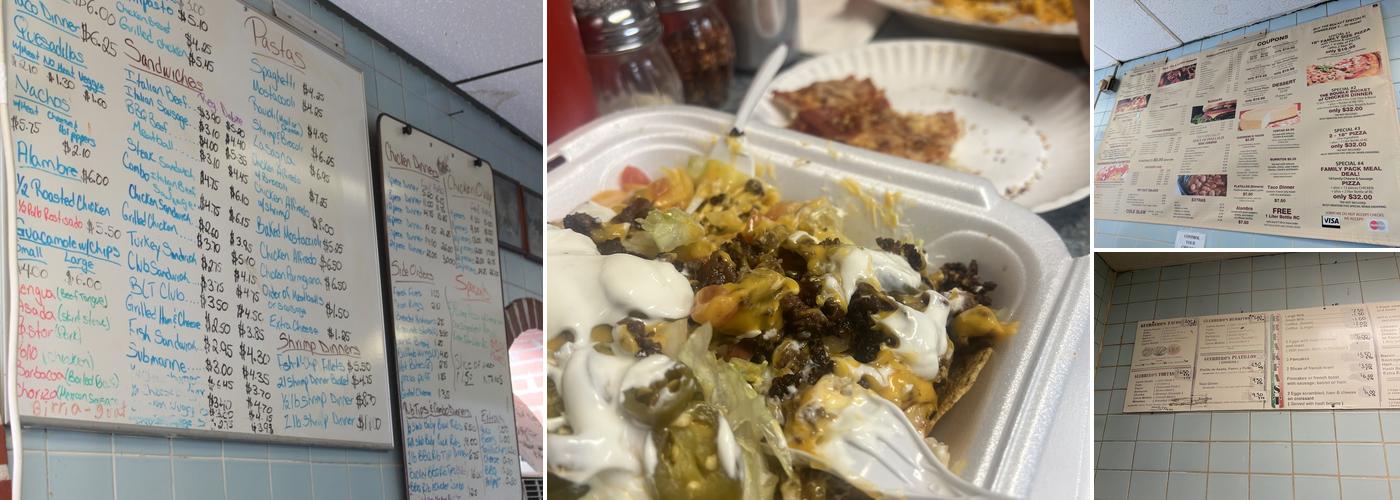 Guerrero's Pizza Menu