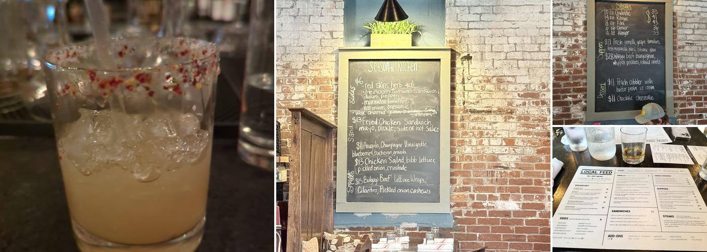Local Feed Menu