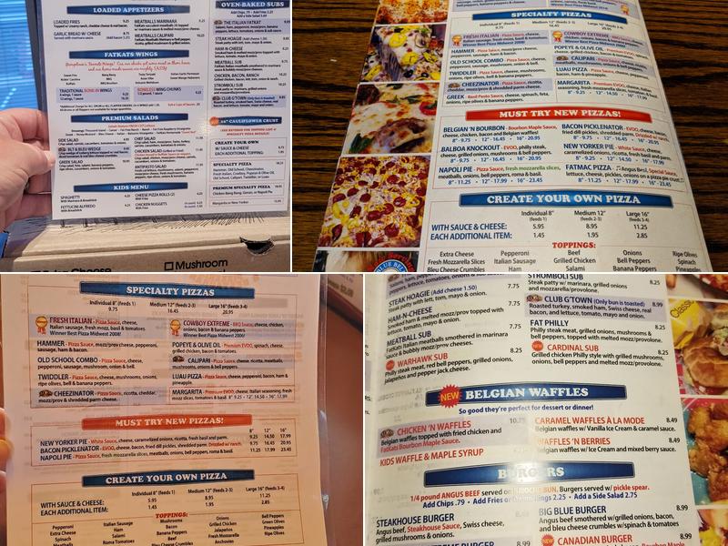 FatKats Pizzeria & Restaurant Menu