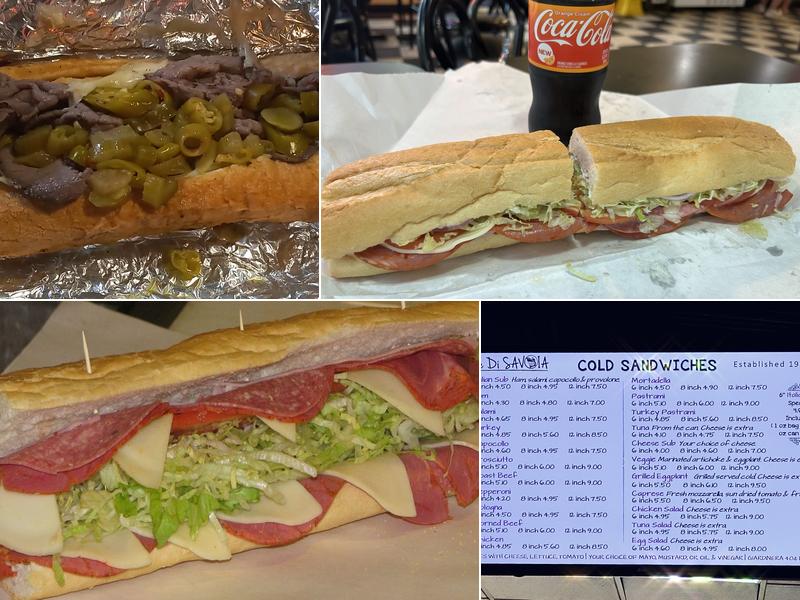 Conte Di Savoia Menu