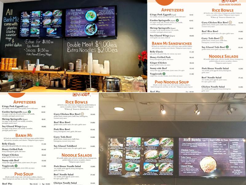 Lotus Cafe & Banh Mi Sandwiches Menu