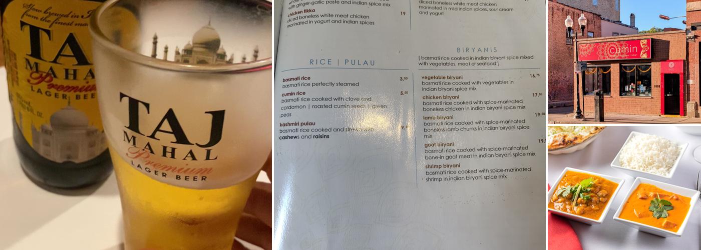 Cumin Restaurant Menu