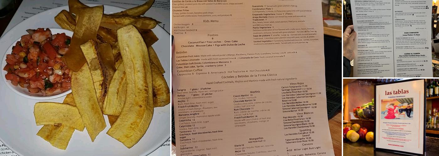 Las Tablas On Lincoln Menu