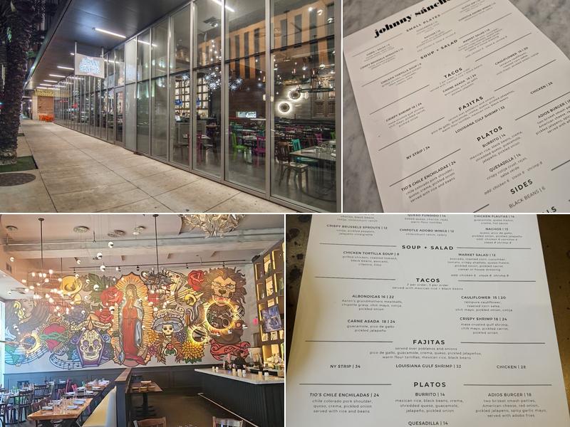 Johnny Sánchez Menu