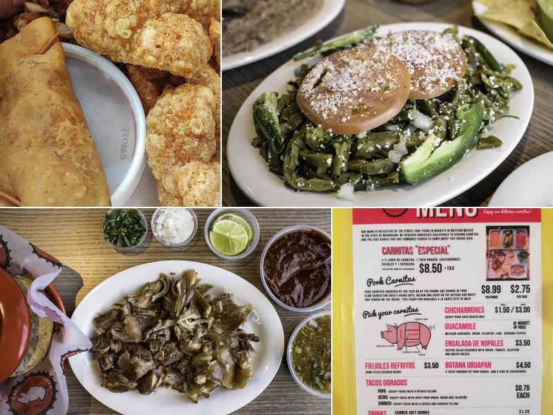 Carnitas Uruapan Restaurant Menu