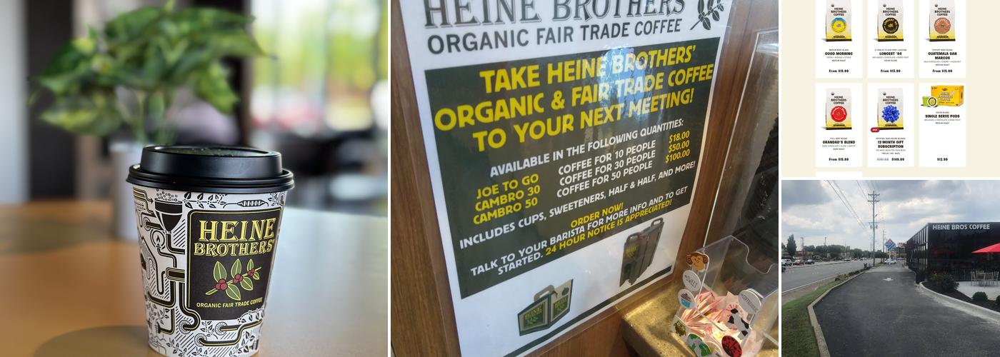 Heine Brothers Coffee - Hikes Point Menu