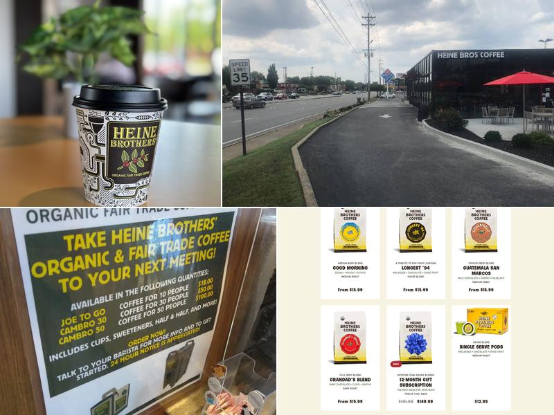 Heine Brothers Coffee - Hikes Point Menu