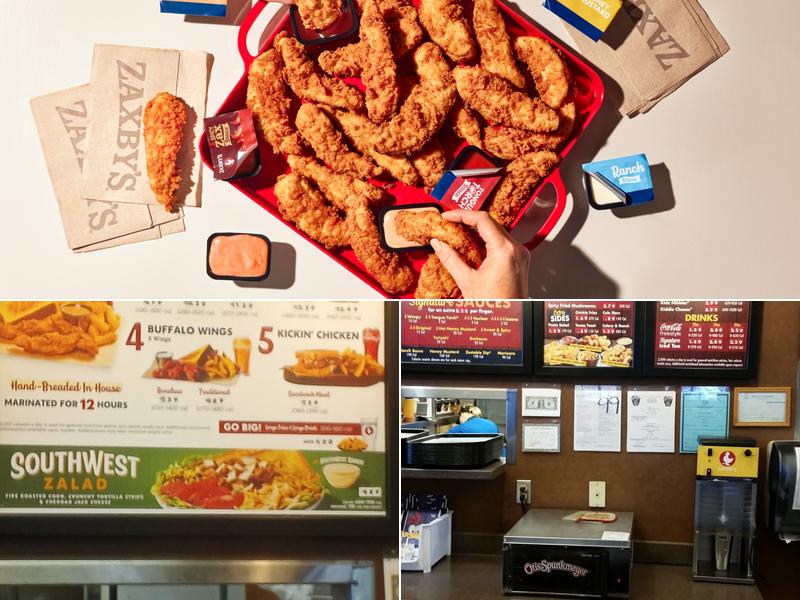 Zaxby's Chicken Fingers & Buffalo Wings Menu