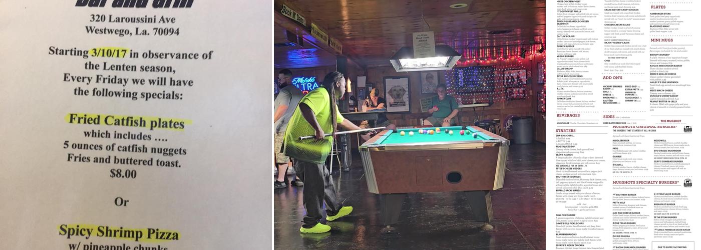 Mug Shots Bar And Grill Menu