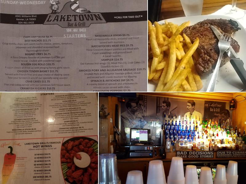 Laketown Bar & Grill Menu