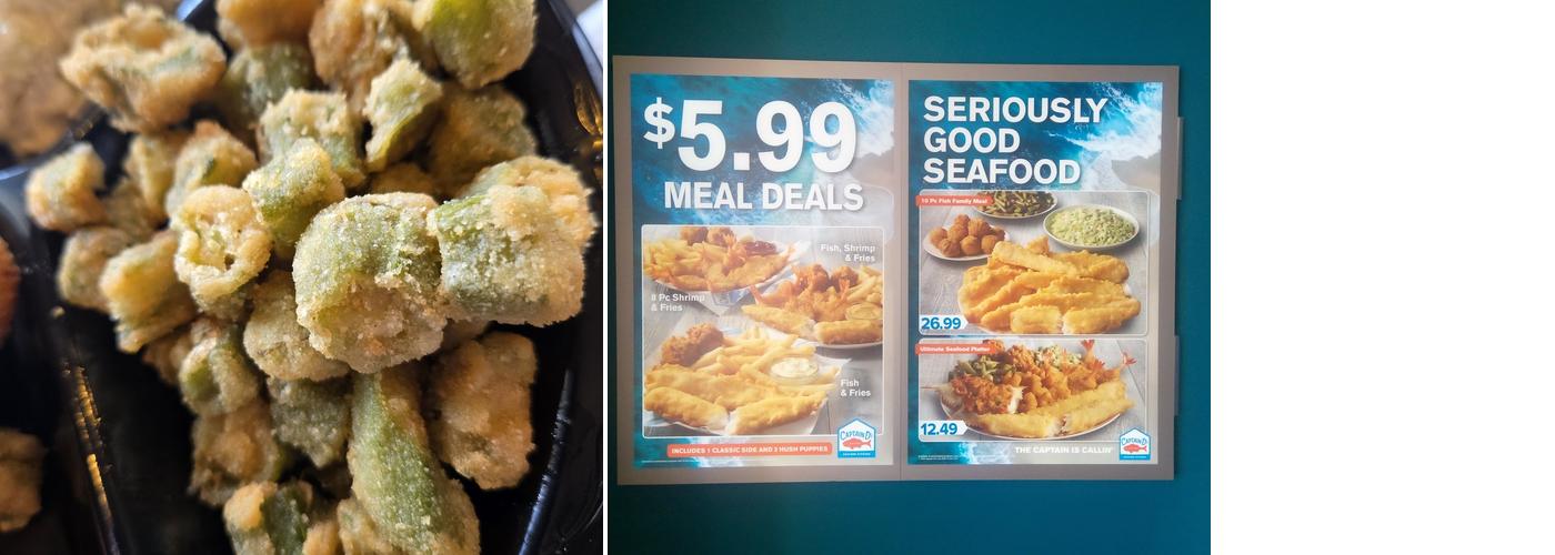 Captain D's Menu