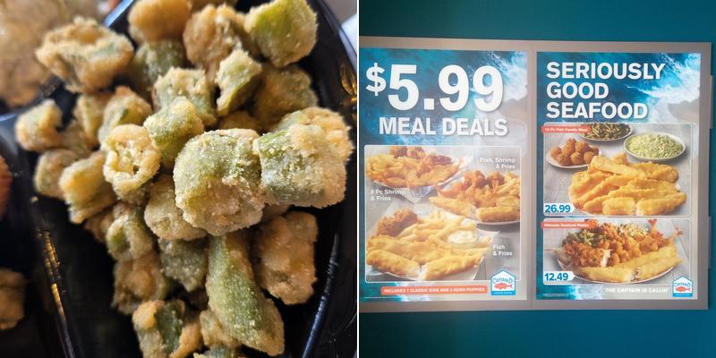 Captain D's Menu
