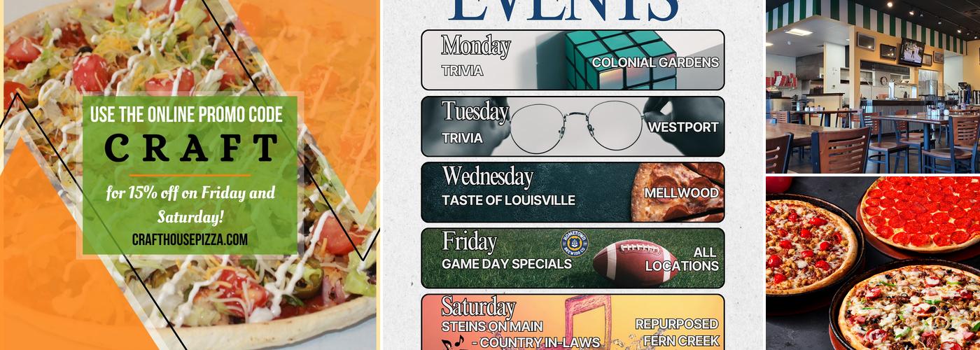 Craft House Pizza - Jtown