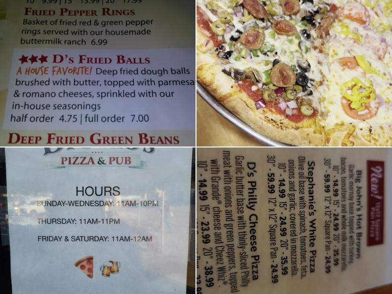DiOrio's Pizza & Pub Menu