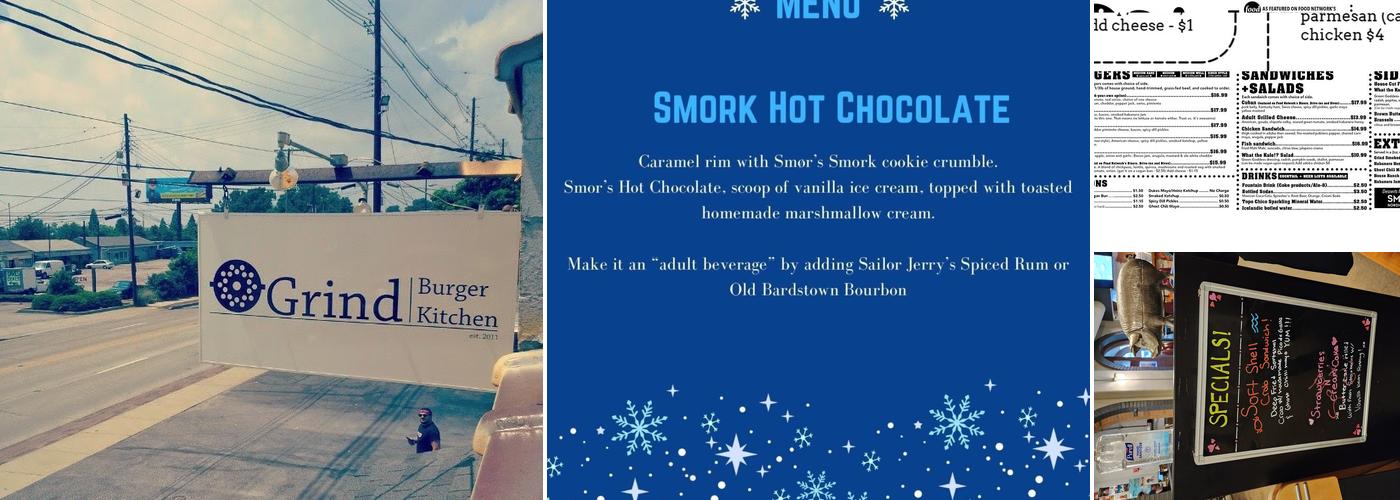 Grind Burger Kitchen Menu