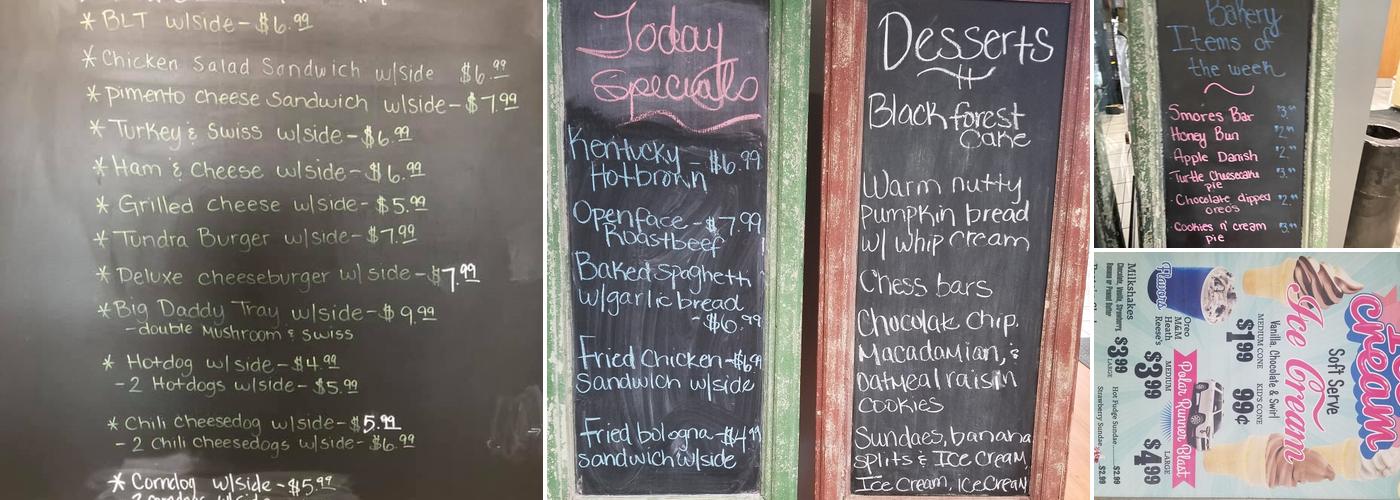 The Cafe at Swope Toyota Menu