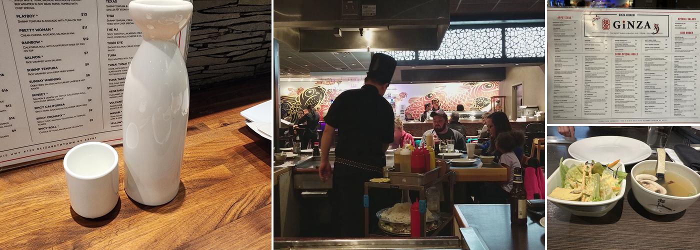 Ginza Hibachi Menu