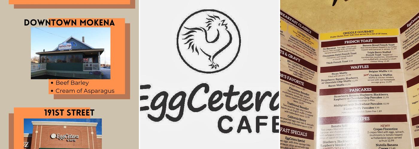 EggCetera Cafe. Menu