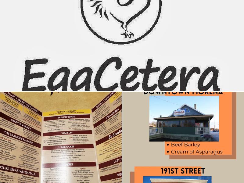 EggCetera Cafe. Menu